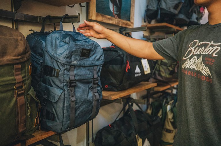 Love What You Do – A Day in the Life of a Burton Backpack