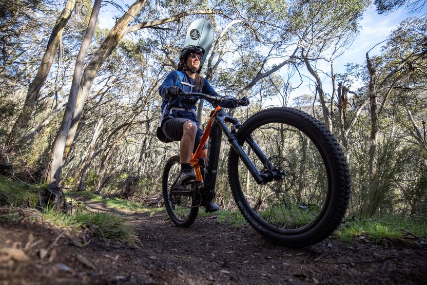 E-Biking and Splitboarding in Australia's High Country