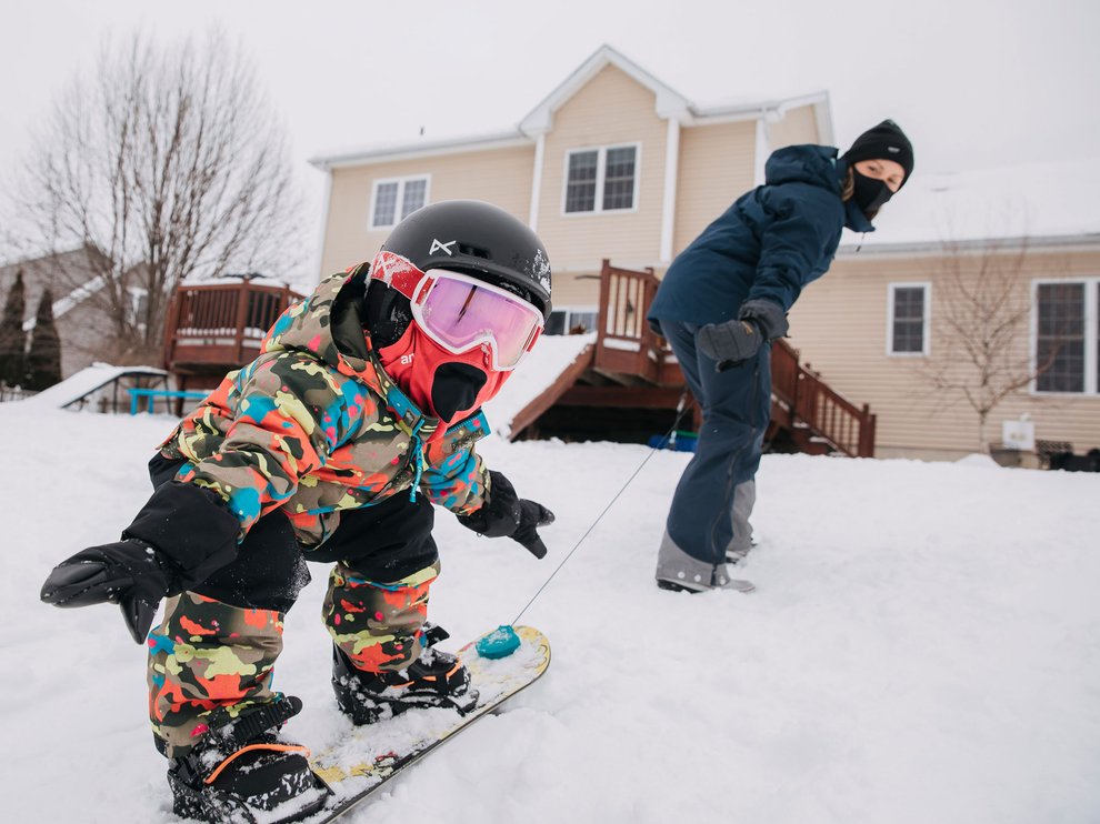 Entraînement Snowboard Maison pour les Enfants | Burton.com