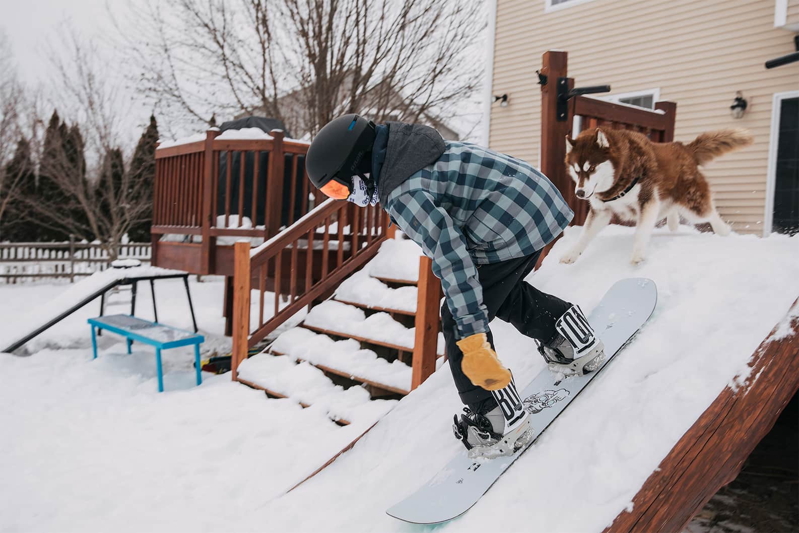 How to Build a Backyard Terrain Park for Snowboarding | Burton Snowboards
