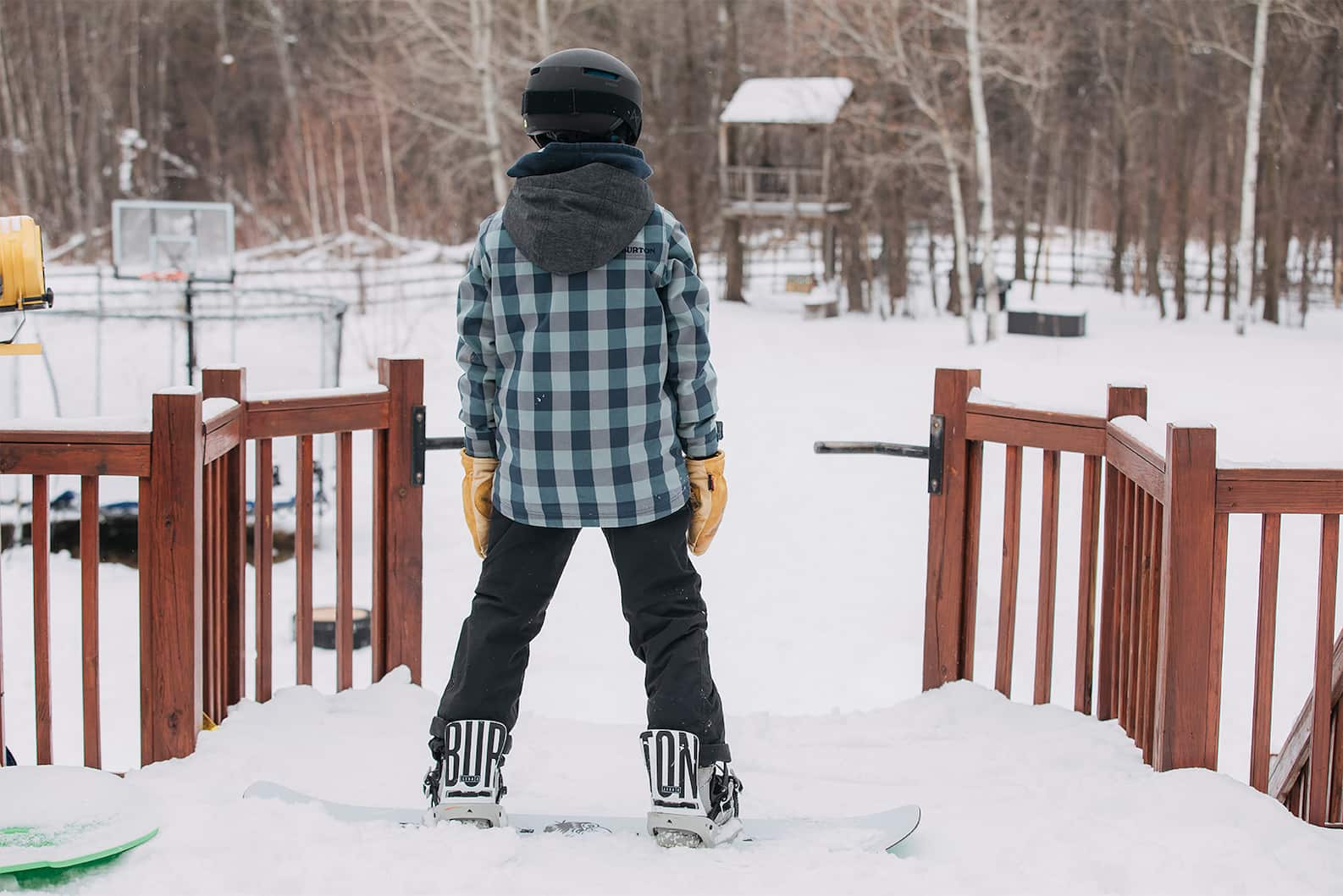 How to Build a Backyard Terrain Park for Snowboarding | Burton Snowboards
