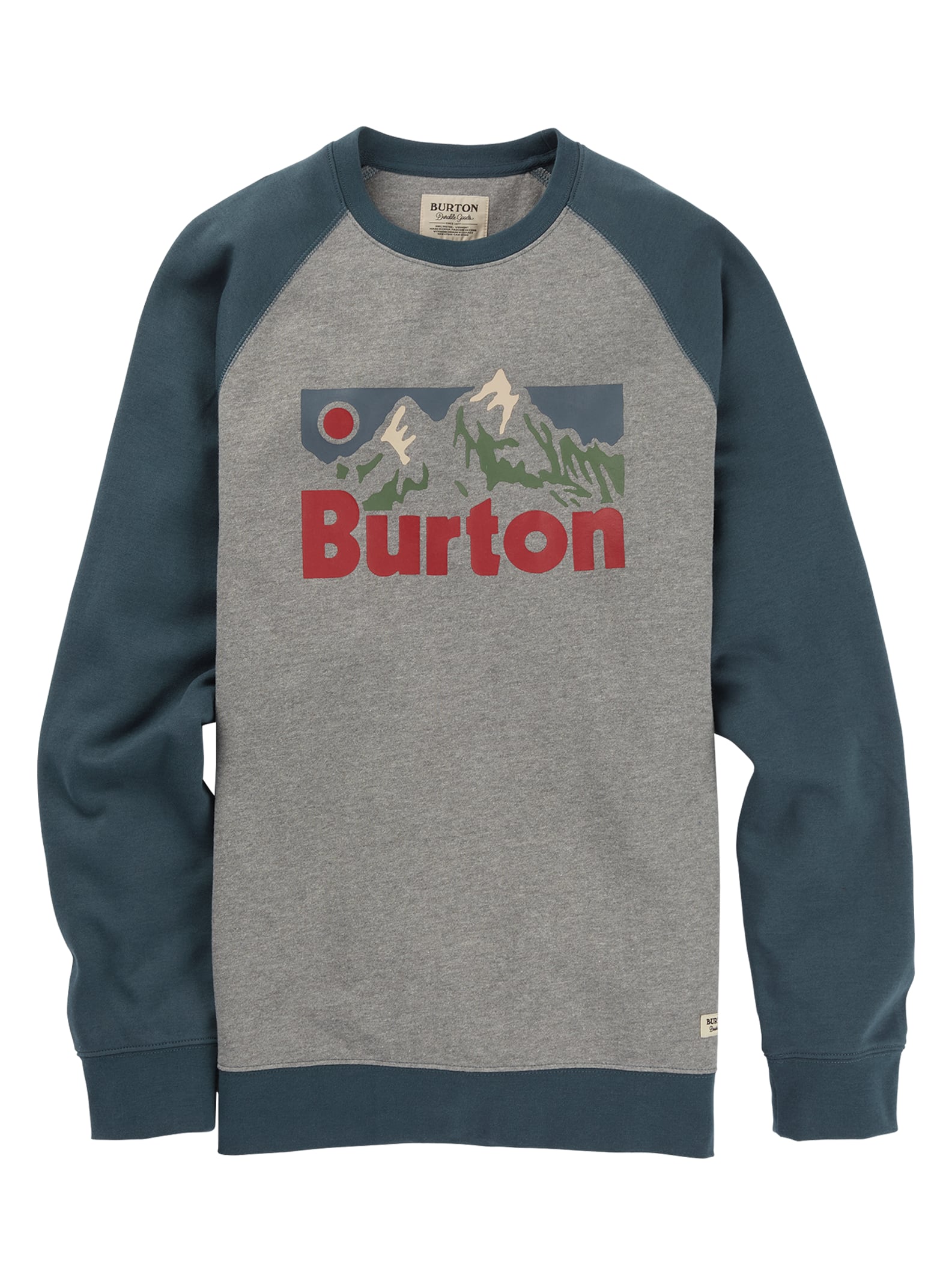 Men's Burton Vista Crew Sweatshirt | Burton.com Spring / Summer 2019 US