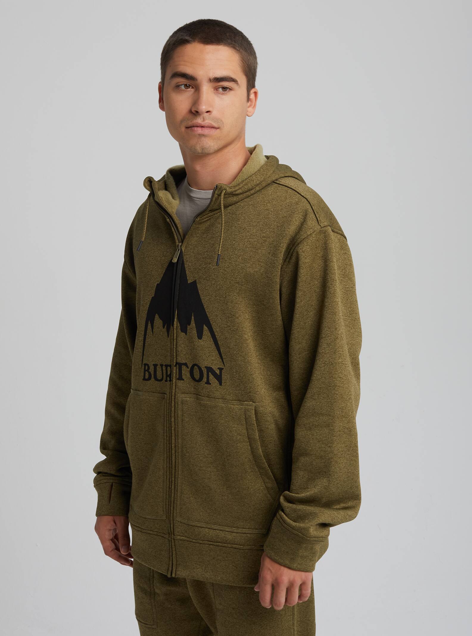 Men's Burton Oak Full-Zip Hoodie | Burton.com Spring 2020 US
