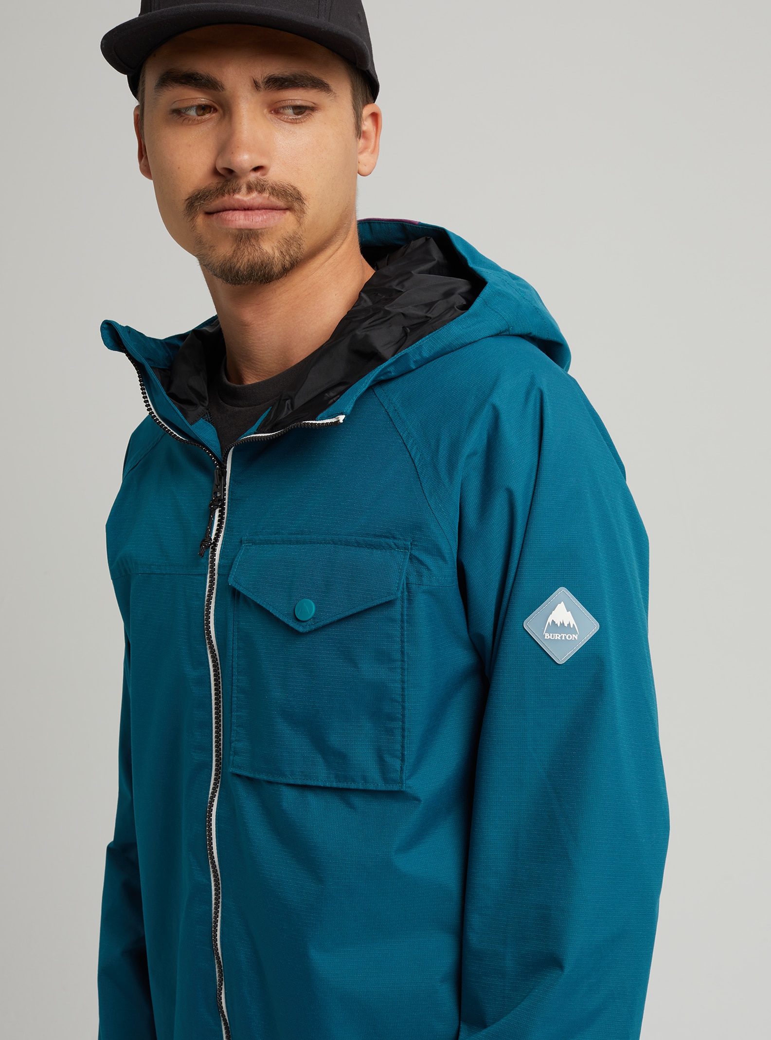 burton portal rain jacket