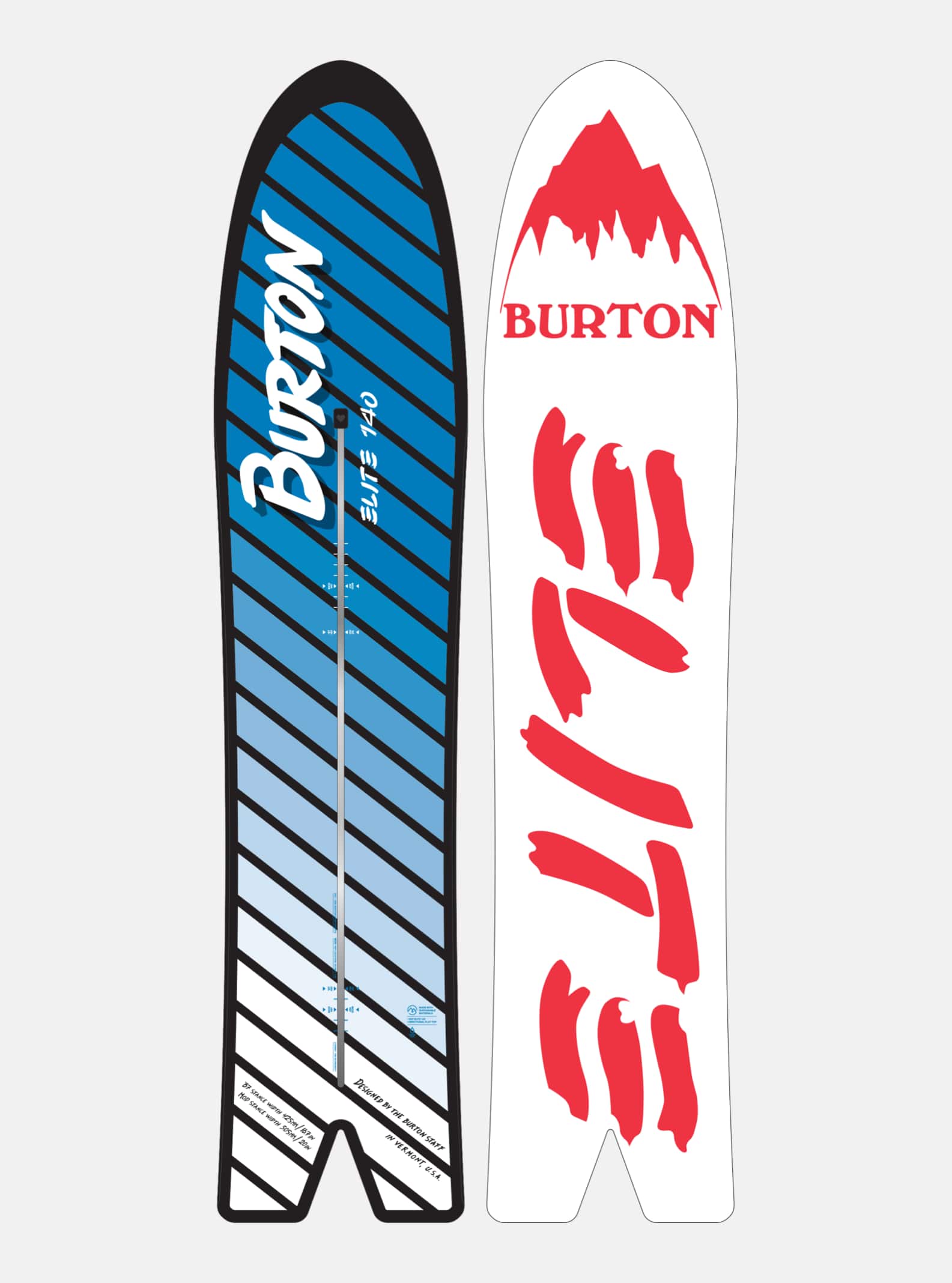 Burton Retro 1987 Elite Flat Top Snowboard | Burton.com Spring 2024 ES