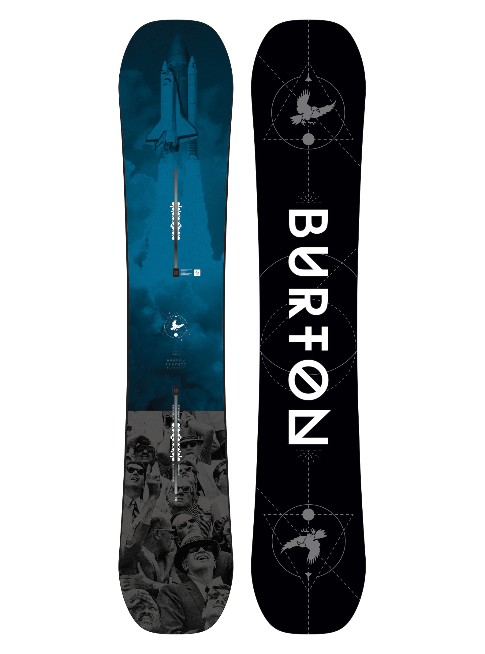 Groenten Regelen knop Men's Burton Process Flying V Snowboard | Burton Snowboards Winter 2018 US
