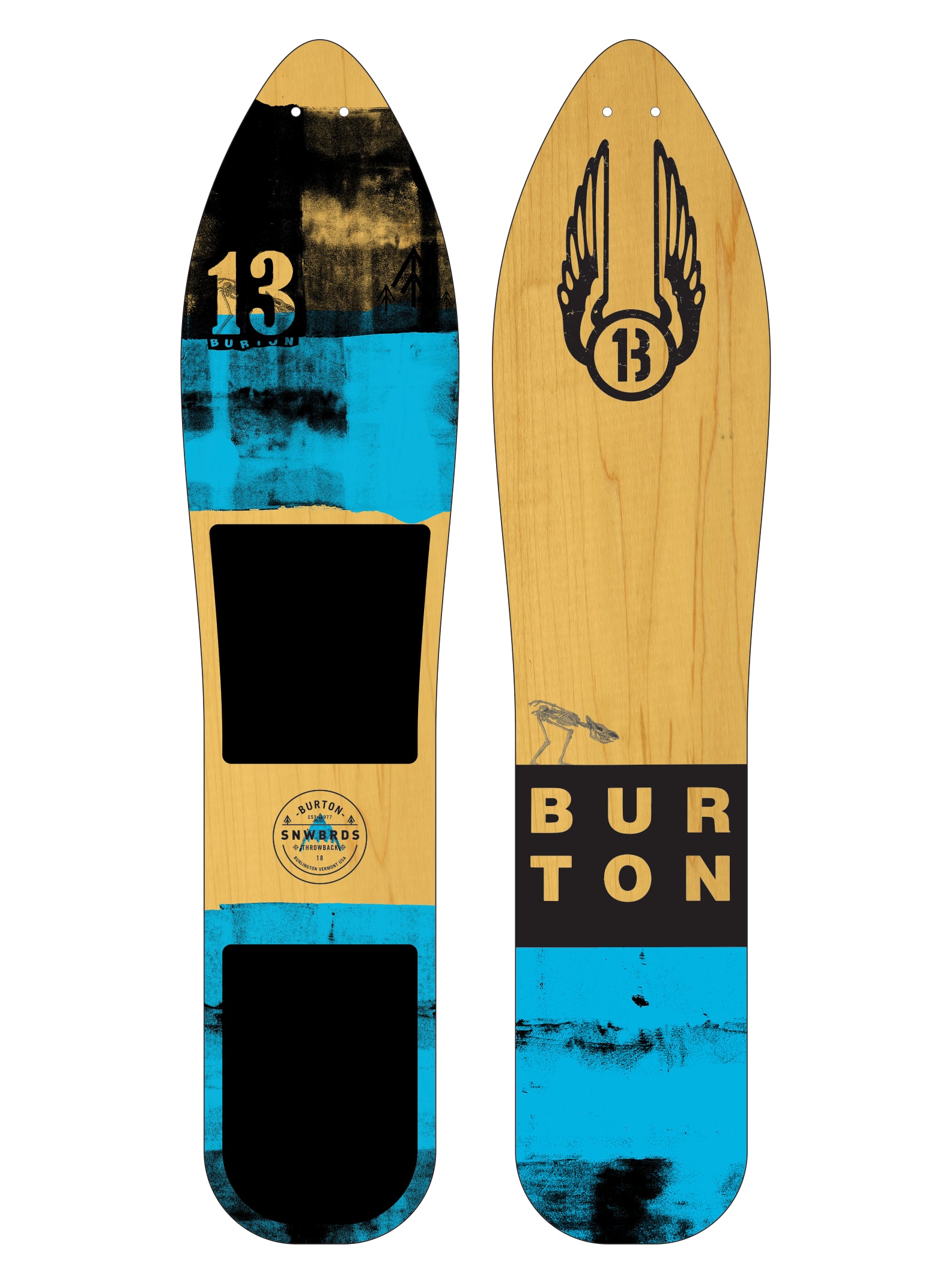 Burton / The Throwback Snowboard