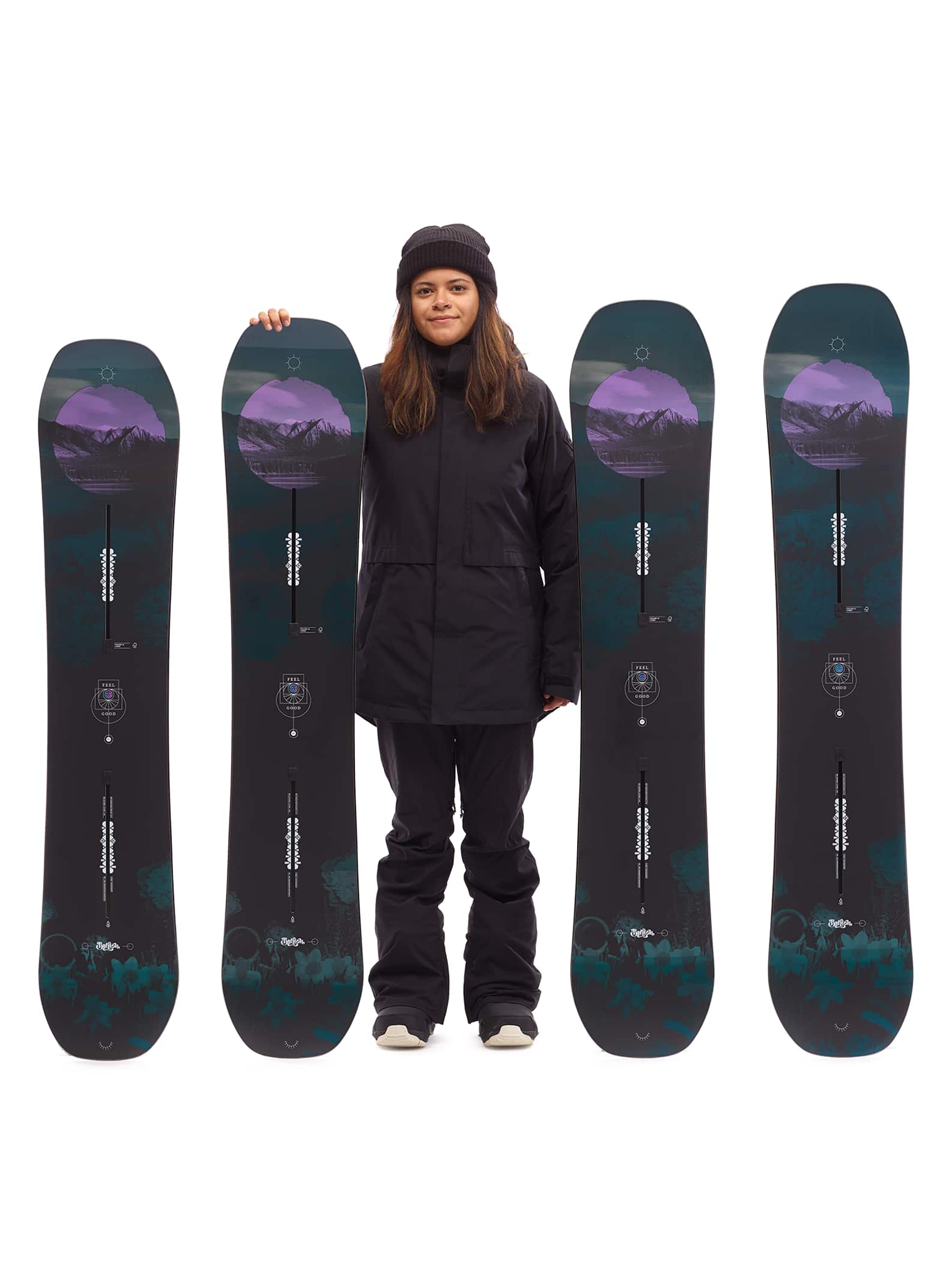 Women's Burton Feelgood Snowboard | Burton.com Winter 2019 US