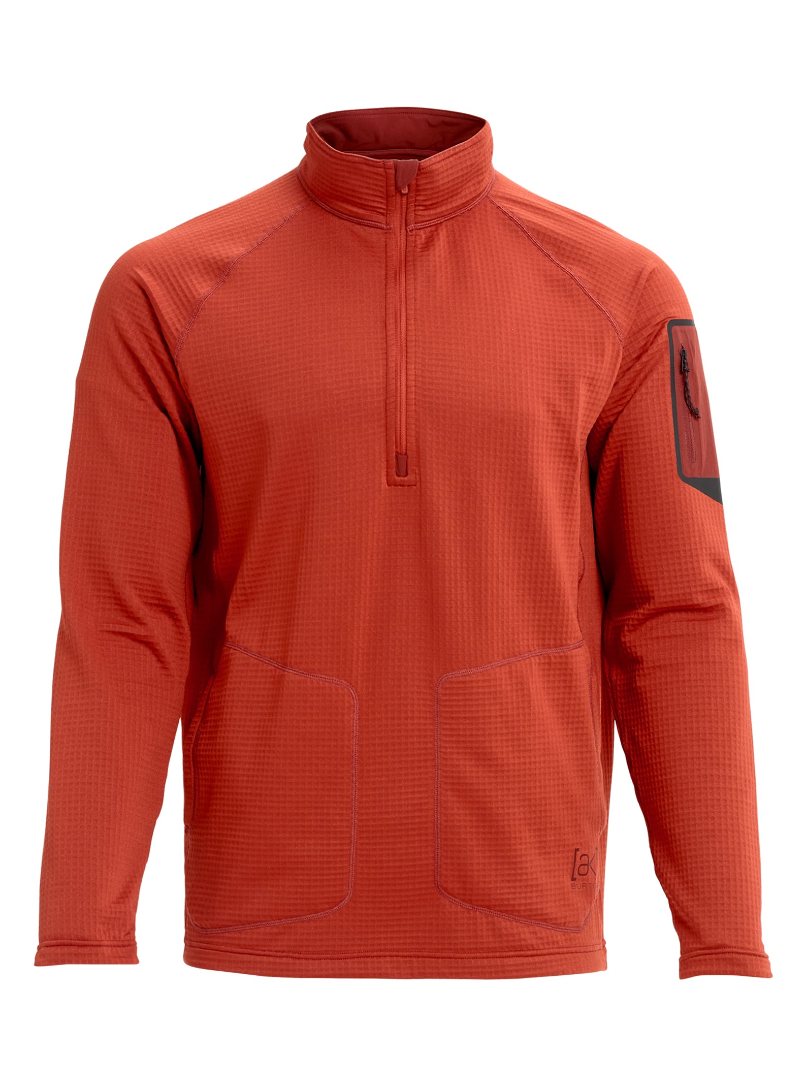 Men's Burton [ak]® Grid Fleece Half-Zip Pullover | Burton.com Winter 2019 US