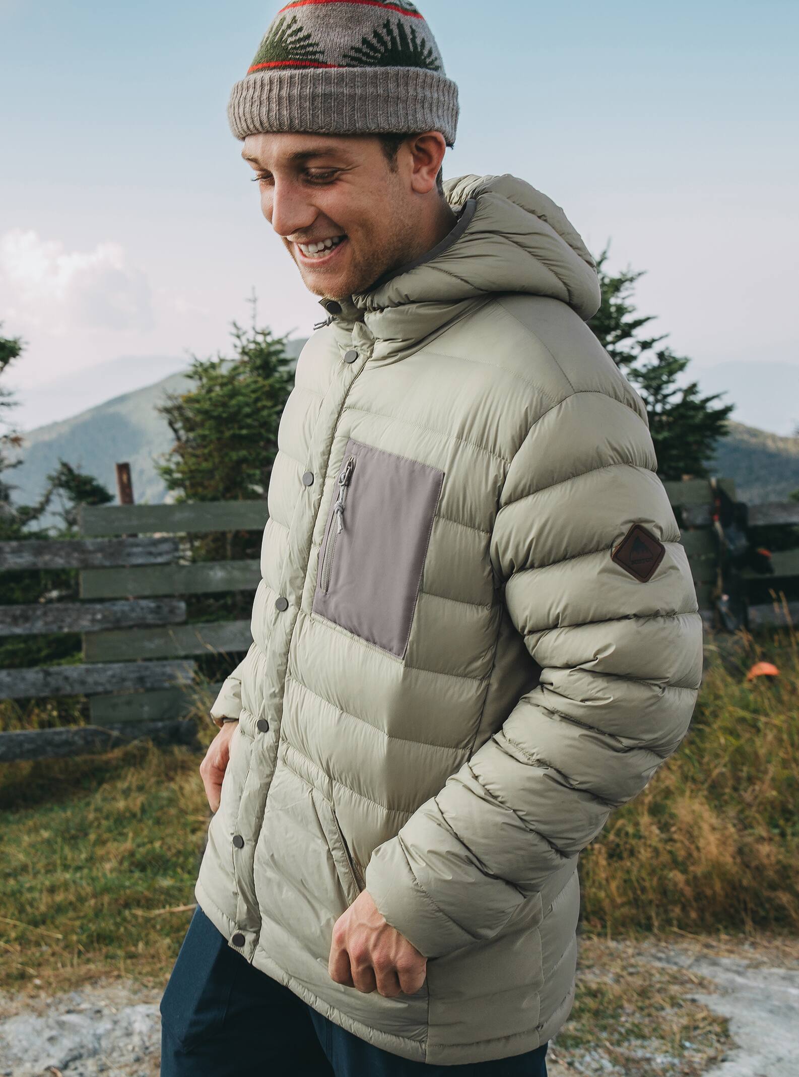 Men's Burton Evergreen Down Hooded Jacket | Burton.com Fall 2019 US