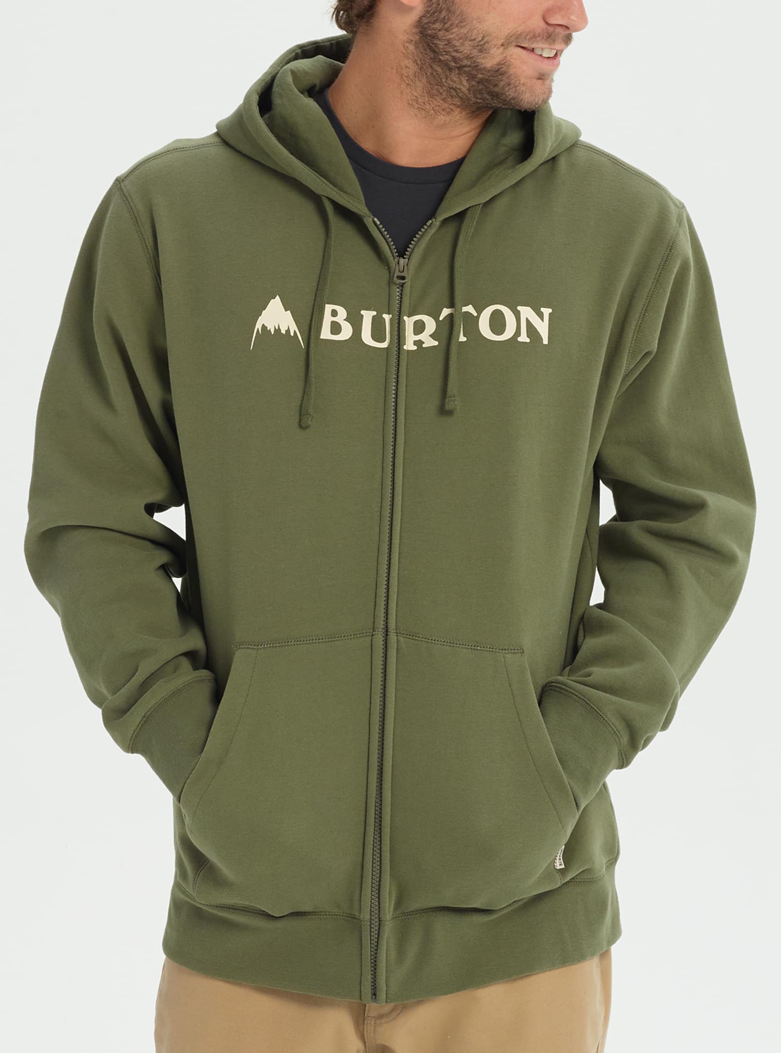 Men's Burton Horizontal Mountain Full-Zip Hoodie | Burton.com Fall 2019 US