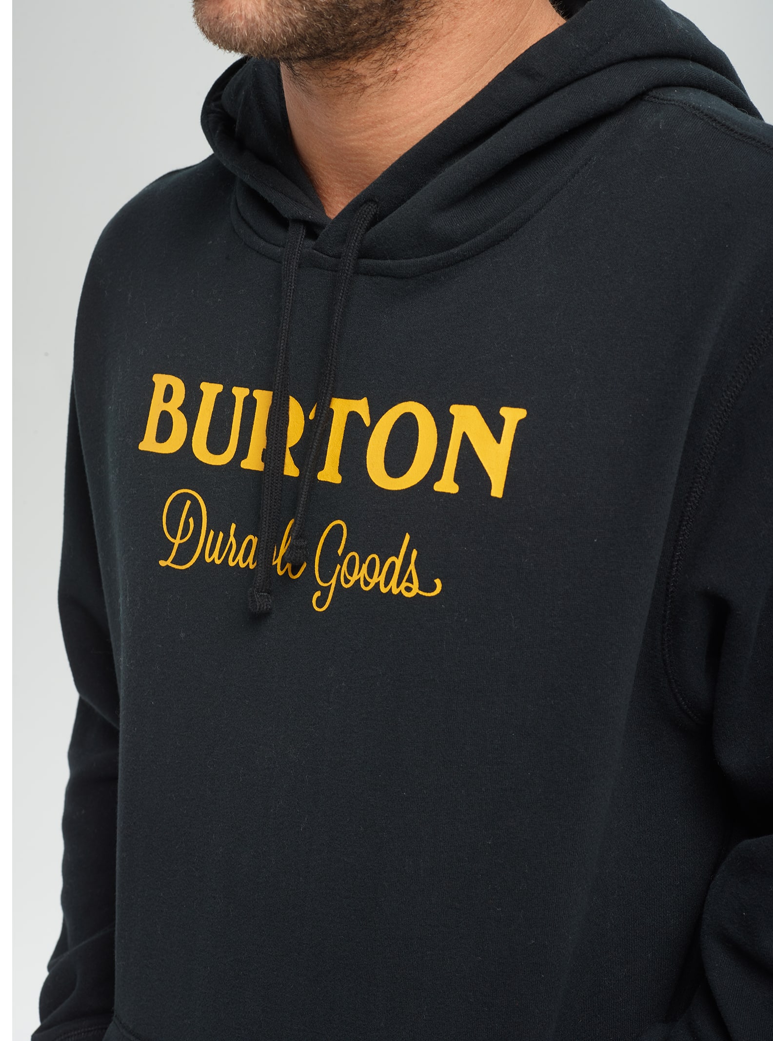 black burton hoodie