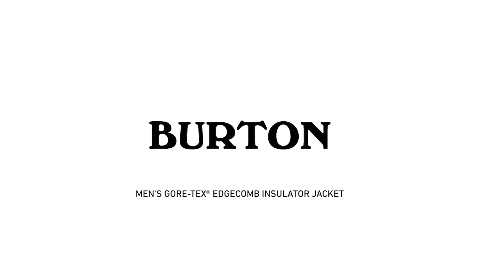 メンズ Burton Gore Tex エッジコーム ダウン ジャケット Burton Com Winter 19 Jp