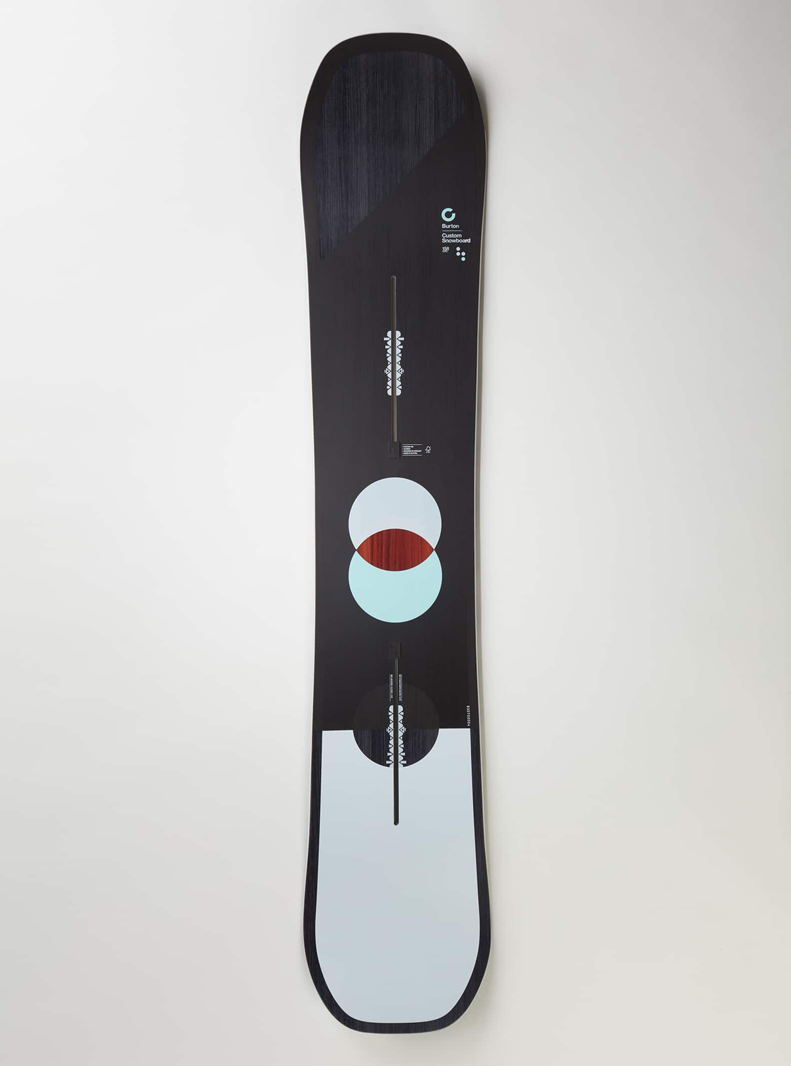 バインディング【美品】BURTON CUSTOM 156cm　キャンバー スノーボード