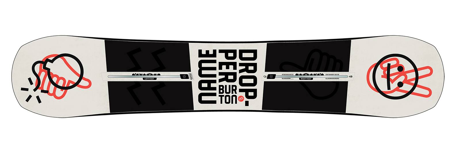 Men's Burton Name Dropper Camber Snowboard | Burton.com Winter 2020 US