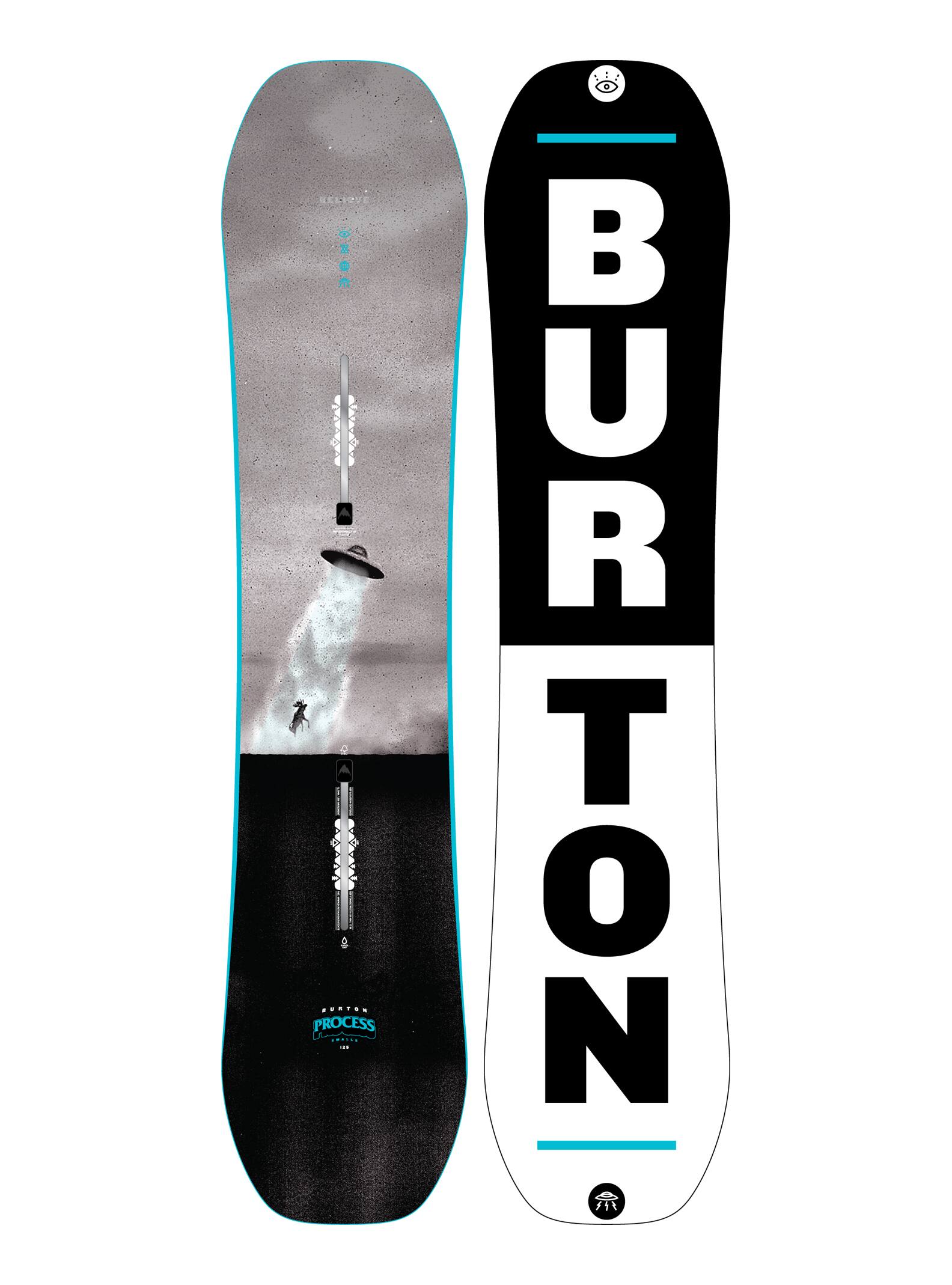 Boys' Burton Process Smalls Flat Top Snowboard | Burton.com Winter 2020 US