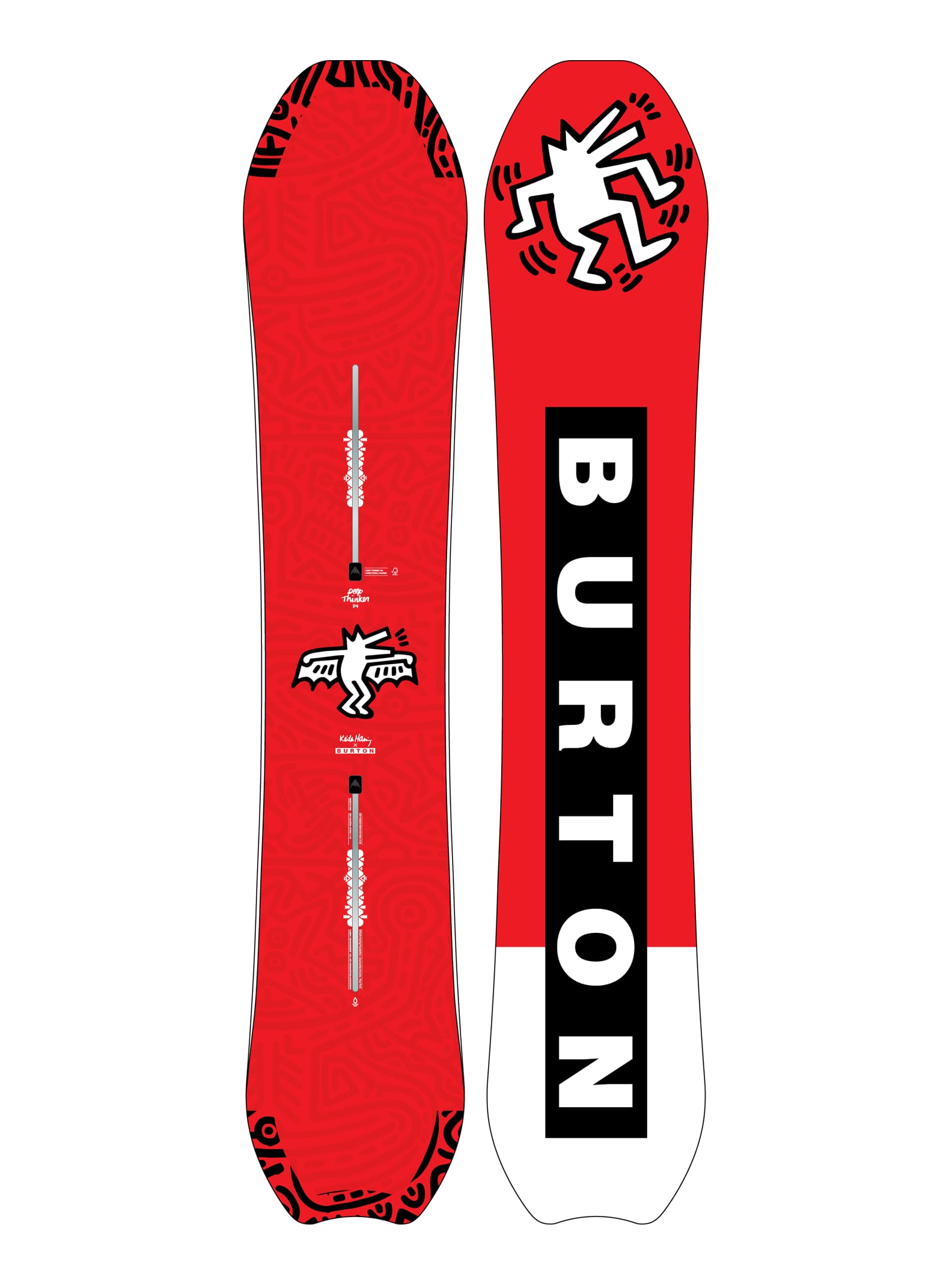 Men's Burton Deep Thinker Camber Snowboard | Burton.com Winter 2020 US