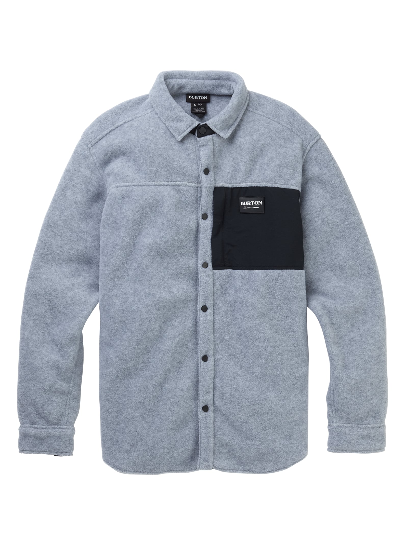 Men's Burton Spillway Fleece Shirt | Burton.com Winter 2020 US