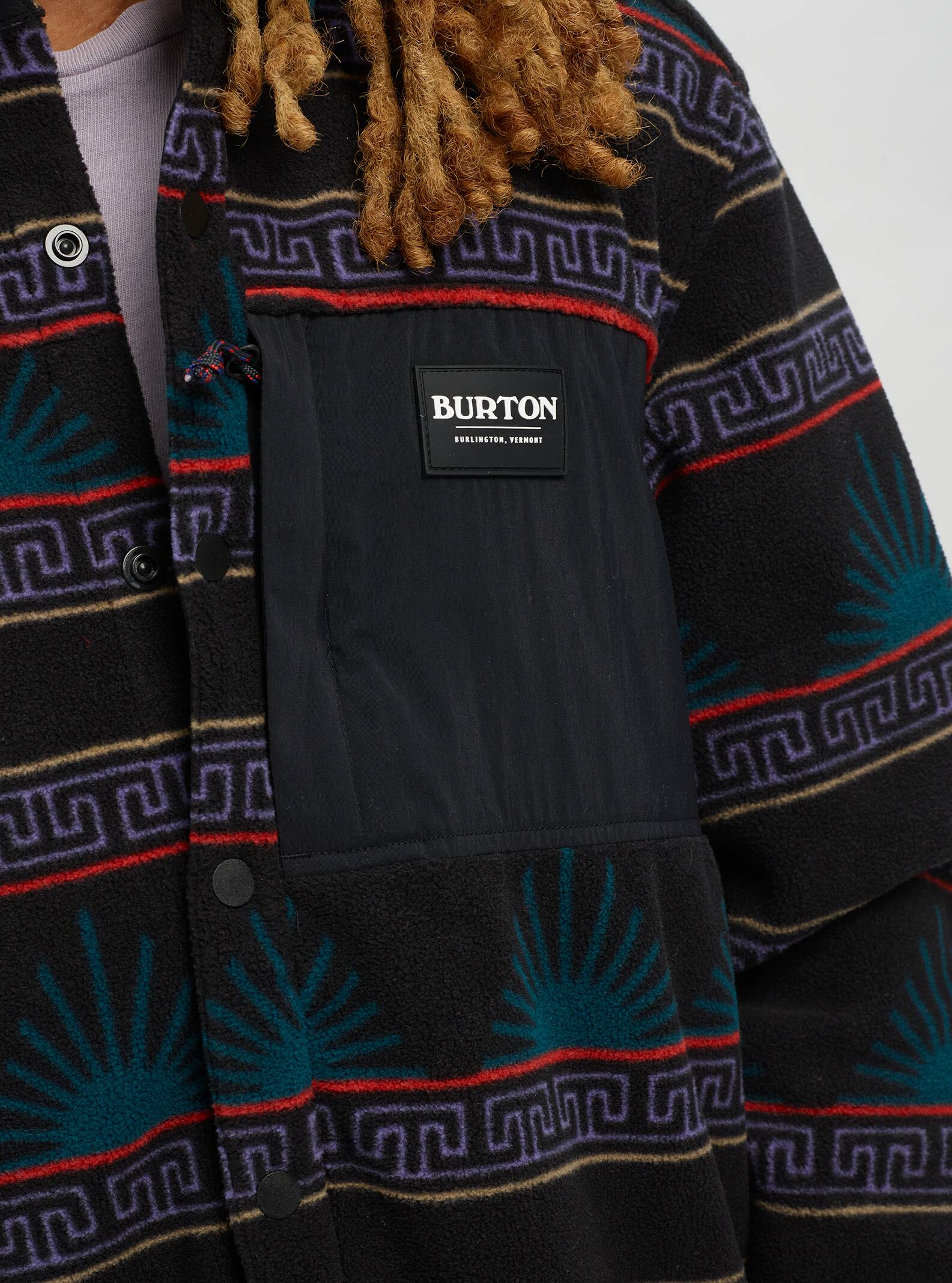 Men's Burton Spillway Fleece Shirt | Burton.com Winter 2020 JP