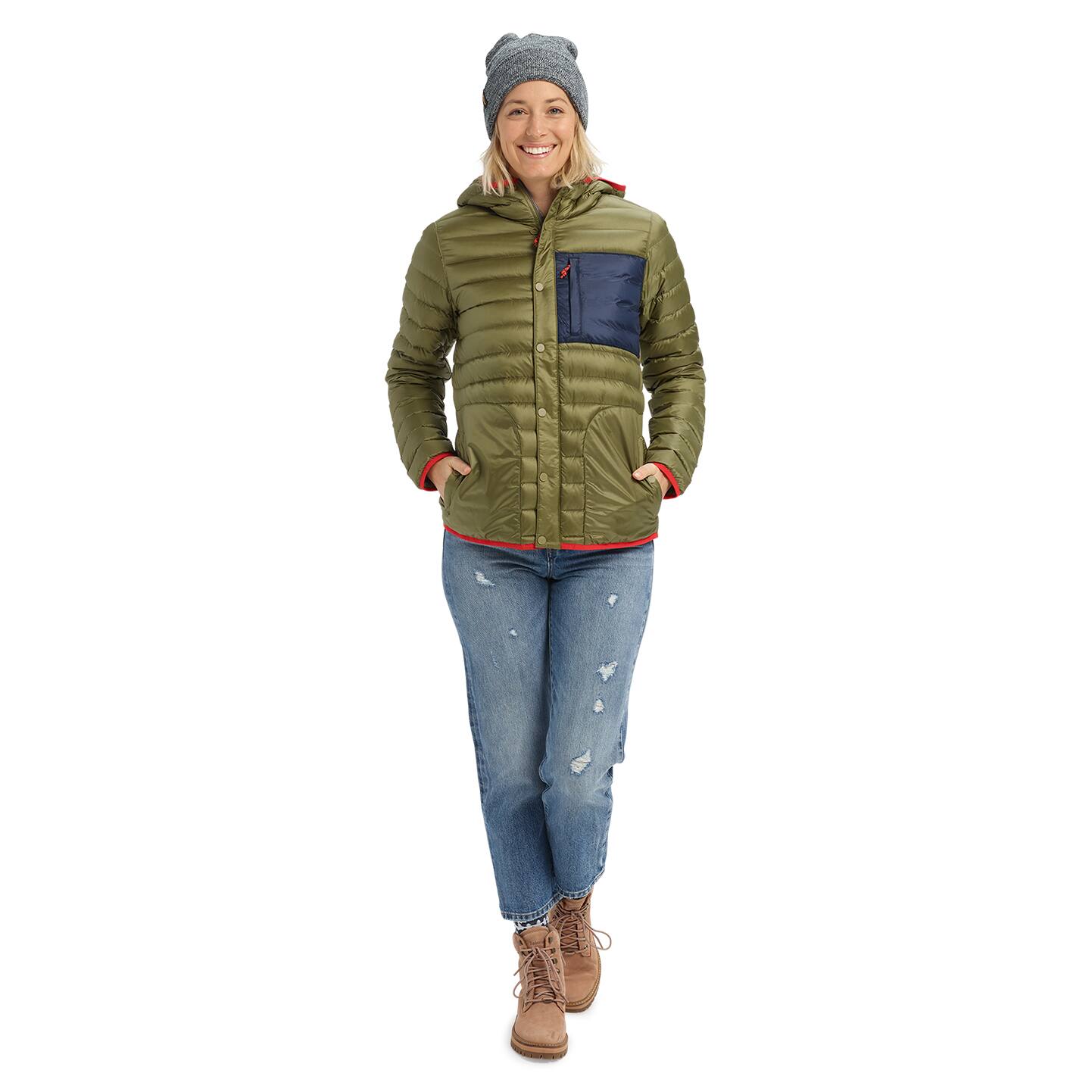 Women's Burton Evergreen Down Hooded Jacket | Burton.com Winter 2020 FI
