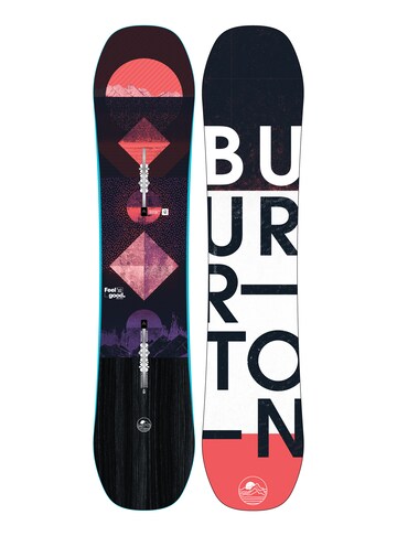 Girls' Burton Feelgood Smalls Camber Snowboard | Burton.com Winter 2020 US