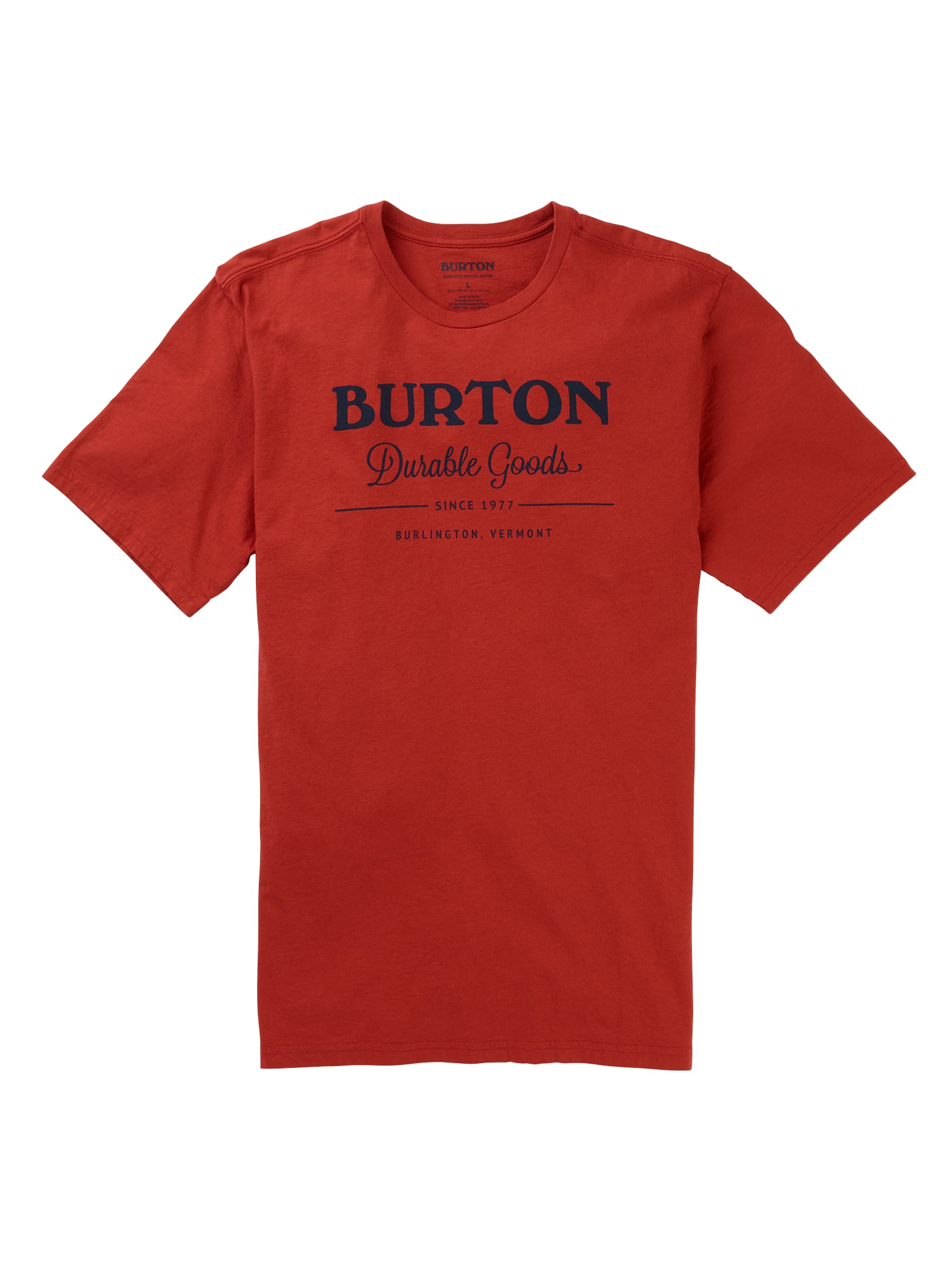 Burton Durable Goods Organic Short Sleeve T-Shirt | Burton.com Winter 2020  US