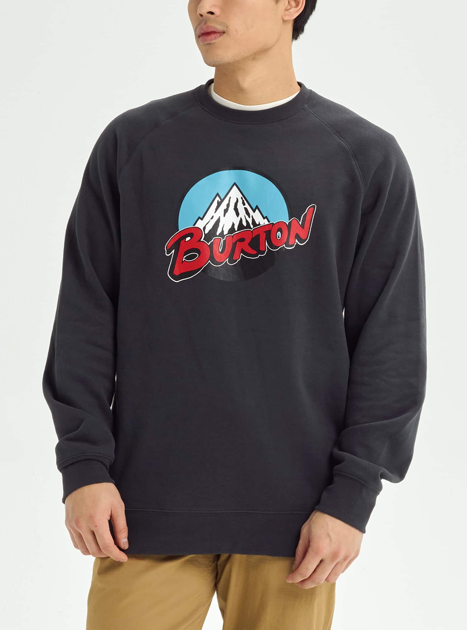 Men's Burton Retro Mountain Crew Sweatshirt | Burton.com Winter 2020 US