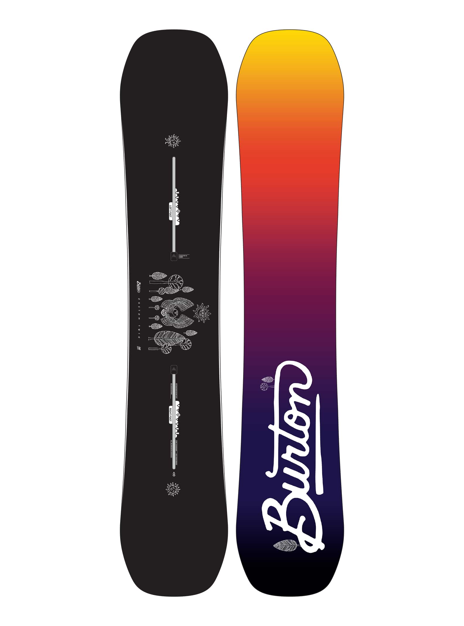 Men's Burton Custom Twin Off-Axis Camber Snowboard | Burton.com Winter 2021  LU