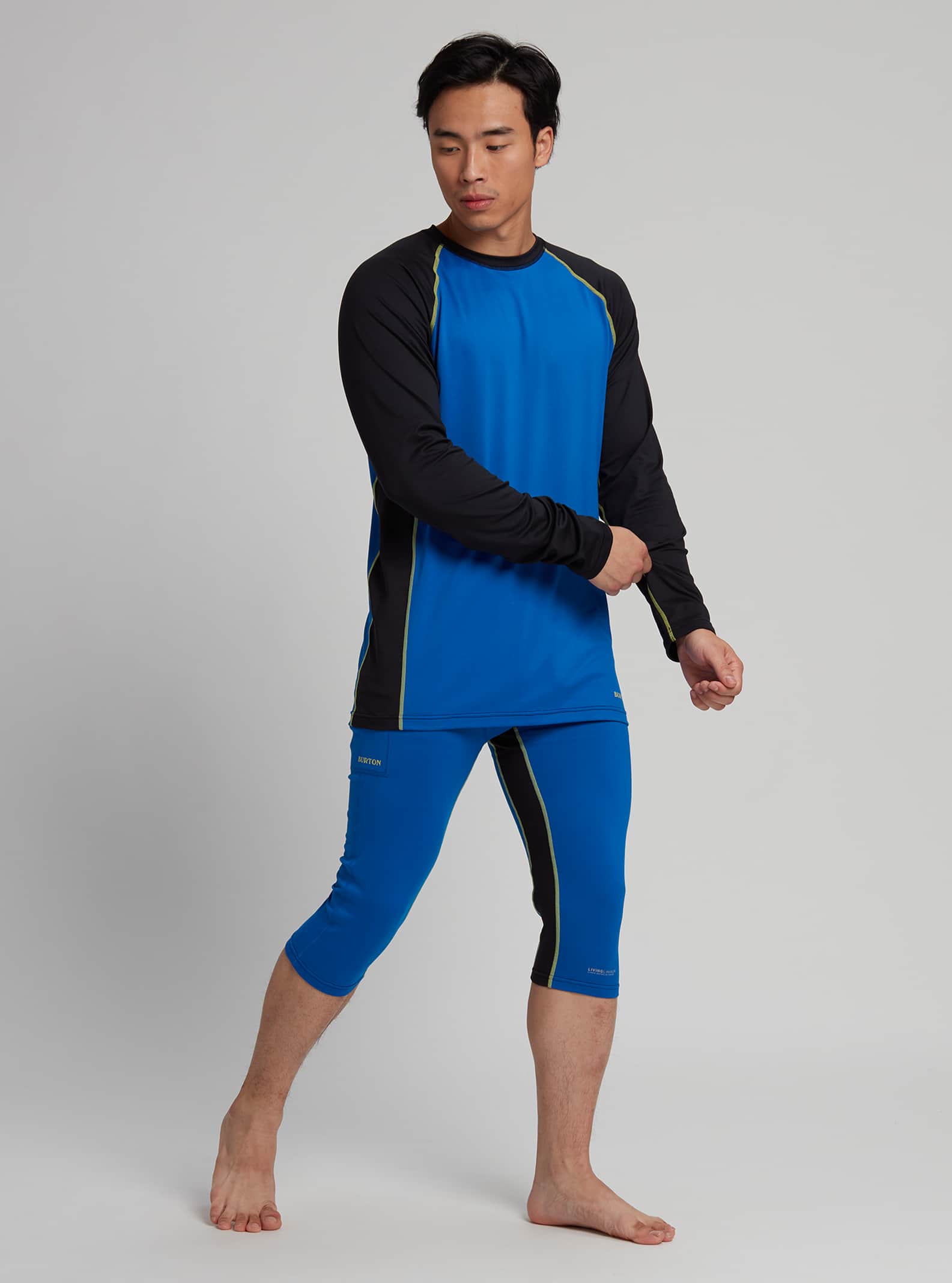 Men s Burton Midweight X Base Layer Crew Burton Winter 2021 CA