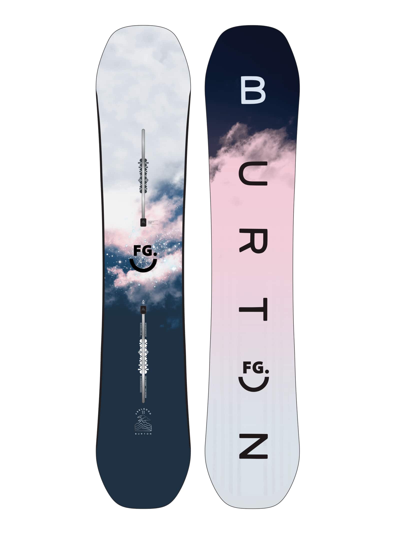 Burton Feelgood Flying V Snowboard für Damen – Zweite Wahl | Burton.com  Winter 2022 BE