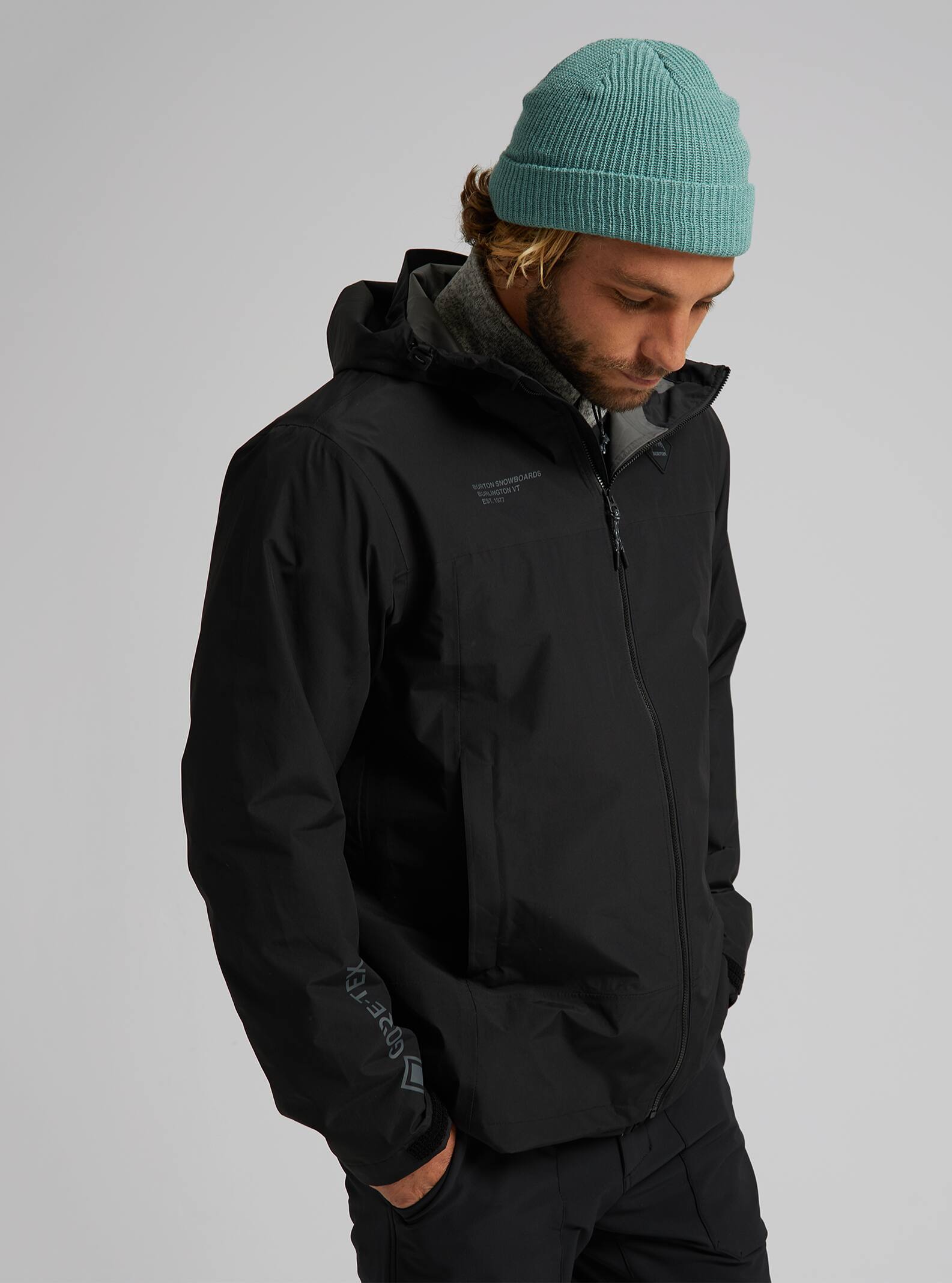 Men's Burton GORE-TEX Packrite Rain Jacket - Slim | Burton.com Winter 2022  US