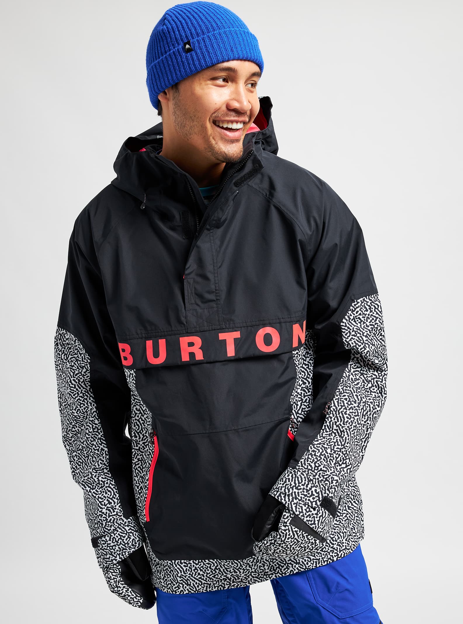 Men's Burton Frostner Anorak | Burton.com Winter 2022 CA