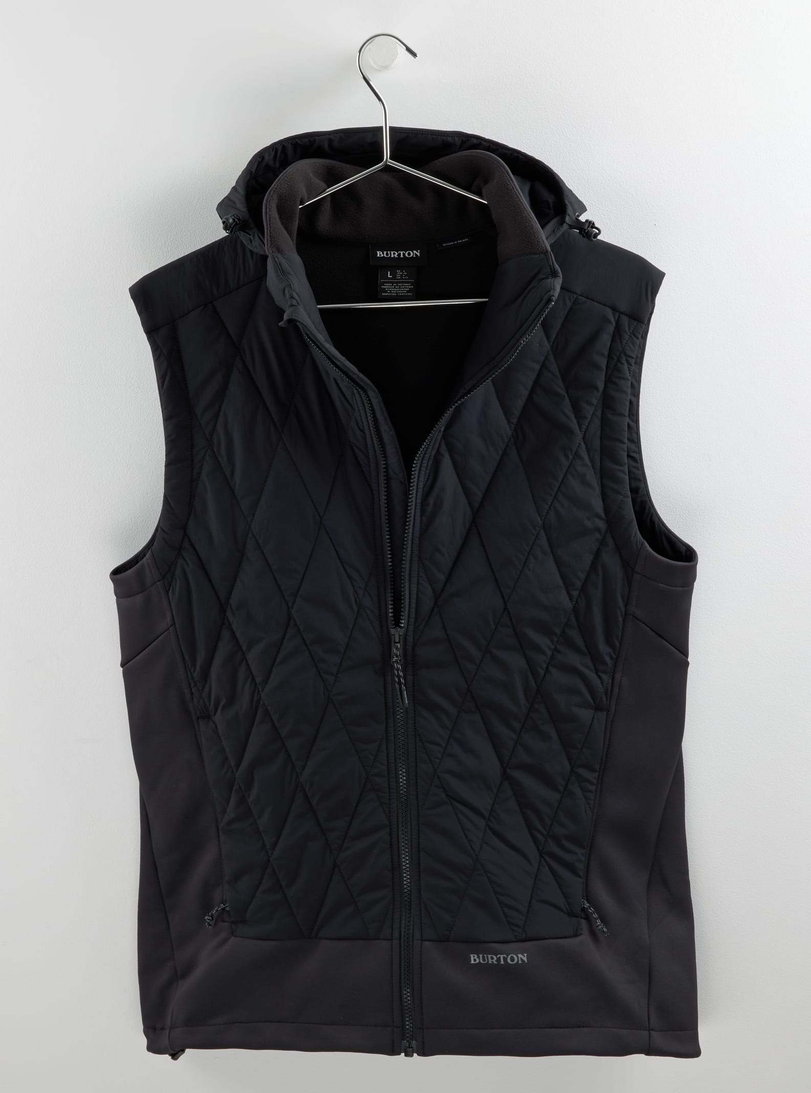 Men's Burton Light Phase Hybrid Fleece Vest | Burton.com Winter 2022 US