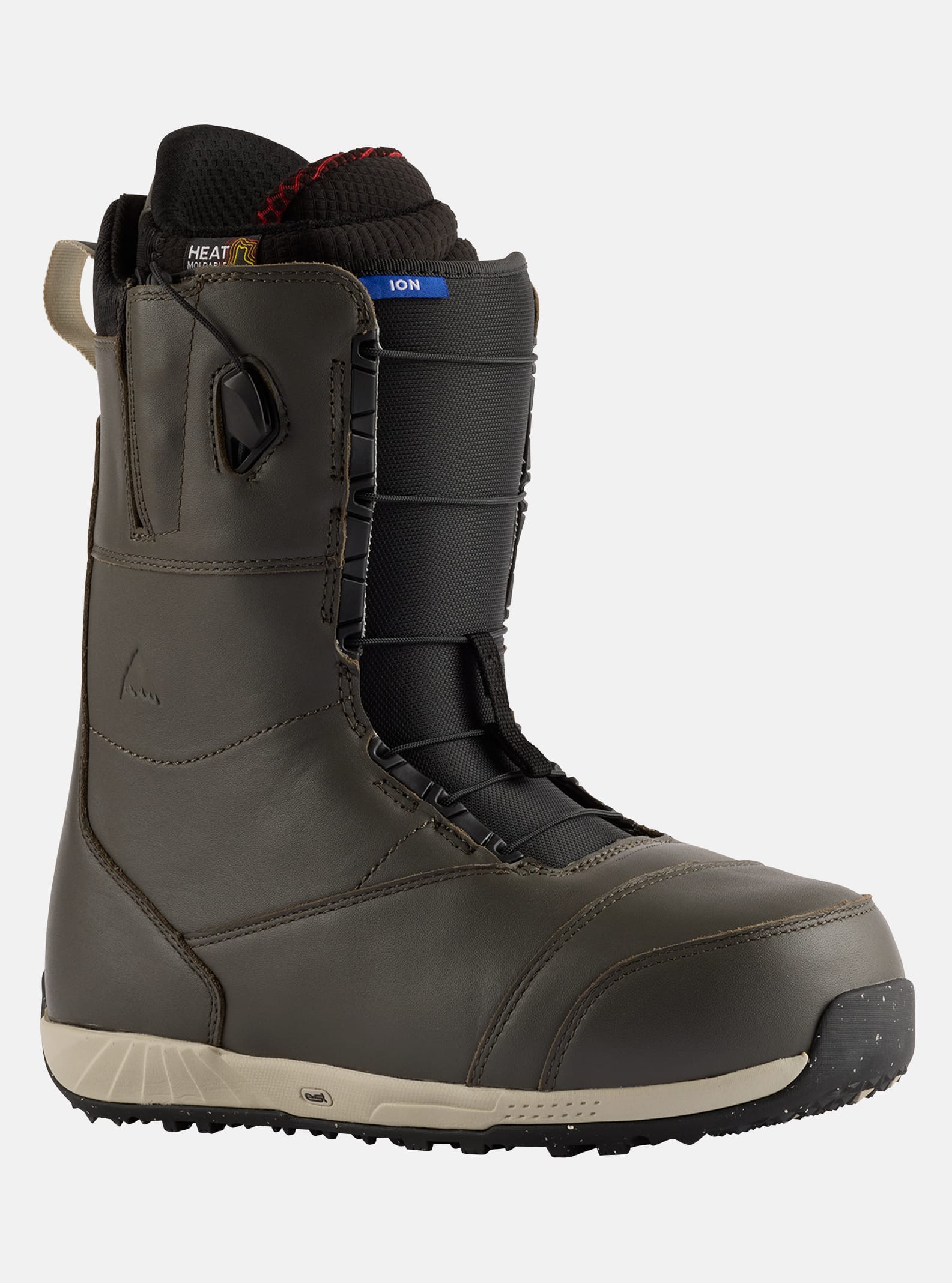 Men's Ion Leather Snowboard Boots | Burton.com Winter 2023 PT