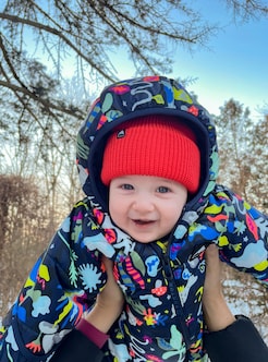 Combinaison bébé à capuche hiver en polaire unie pour bébé -  Canada