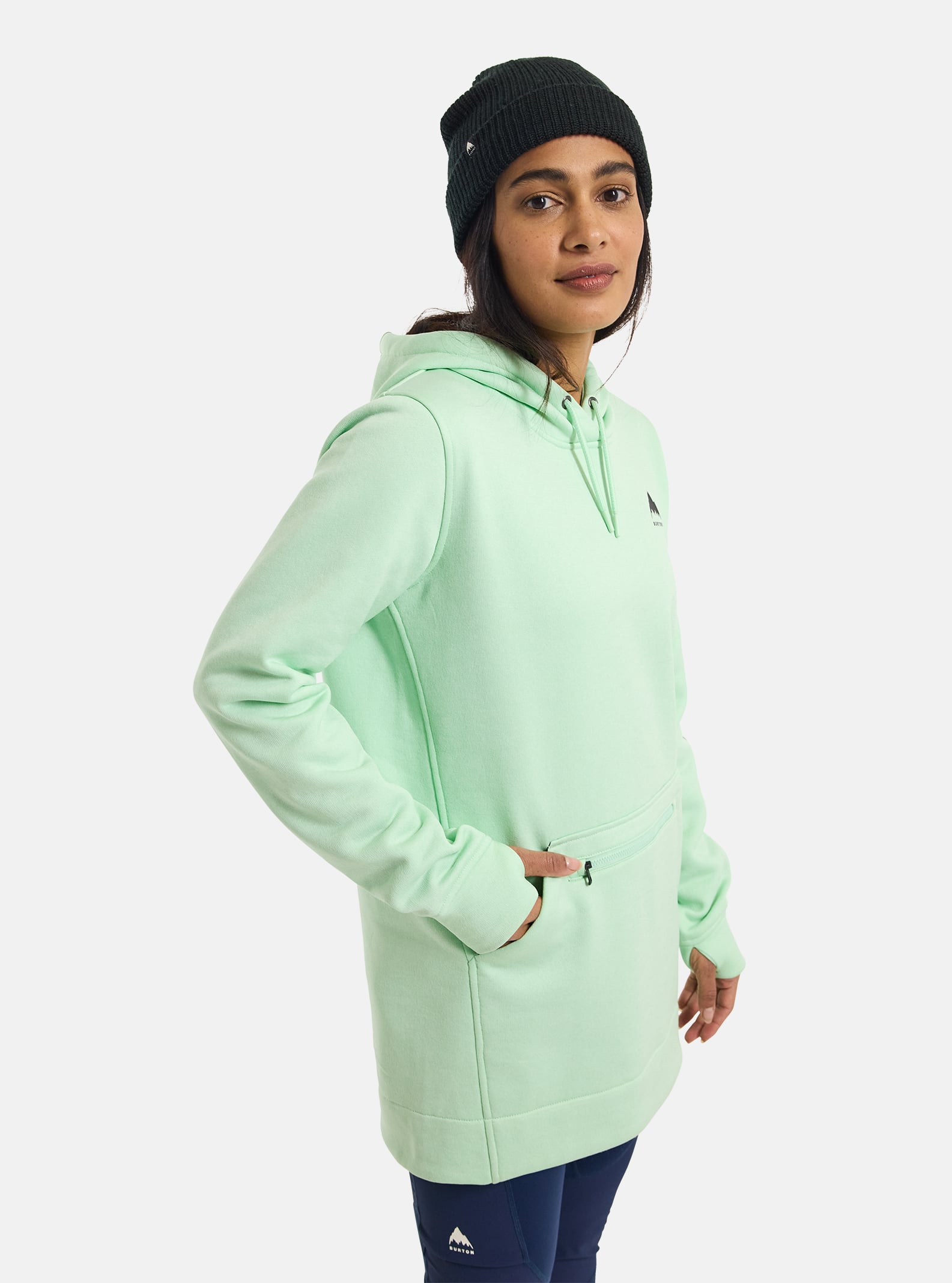Women's Oak Long Pullover Hoodie Sweatshirt | Burton.com Winter 2023 GB