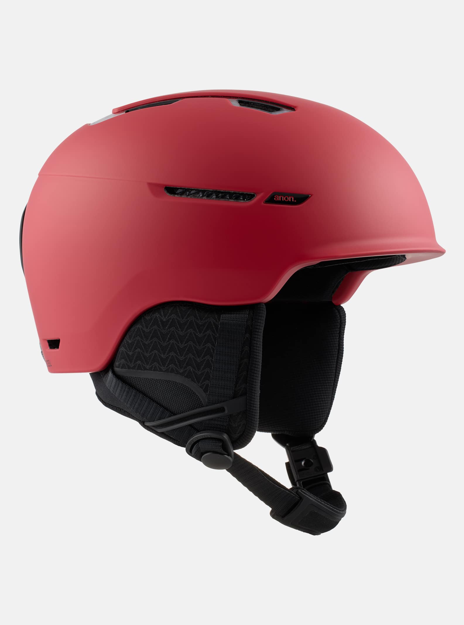 burton red snowboard helmet
