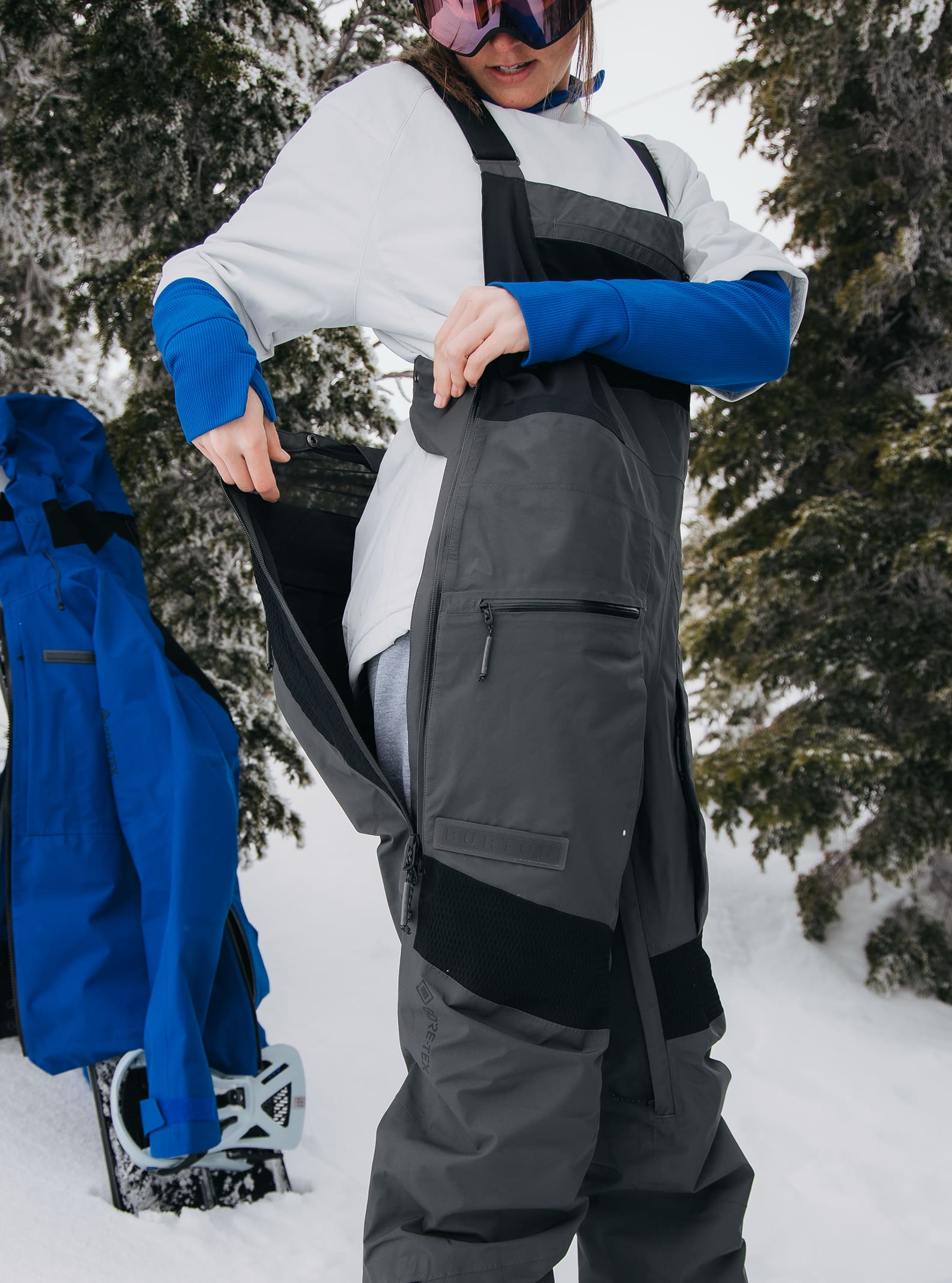 ウィメンズ カーボネート GORE-TEX 2L ビブパンツ | Burton.com Winter