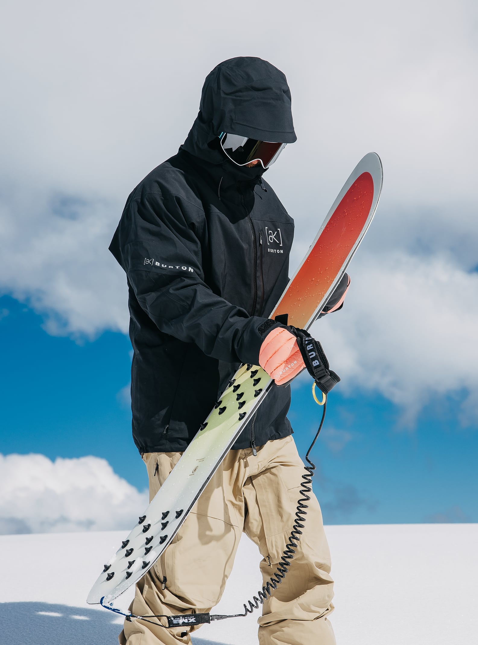 OOSC Yeh Man Men's Ski & Snowboard Jacket - Black, Grey