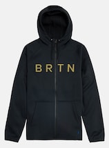 Burton Crown Weatherproof Full Zip Sweatshirt Black M Man