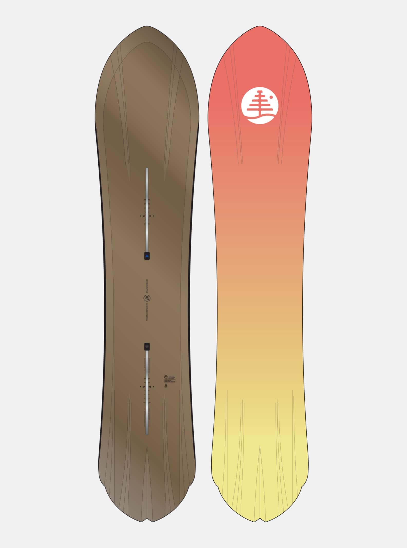 Burton Family Tree 3D Deep Daze Snowboard (2nd Quality) | Burton