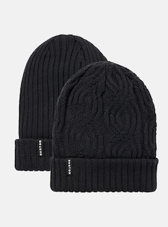 Burton Recycled Reversible Beanie Winter Hats Caps Burton