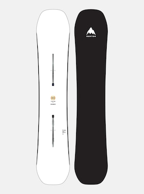 Men's Burton Custom Camber Snowboard shown in White