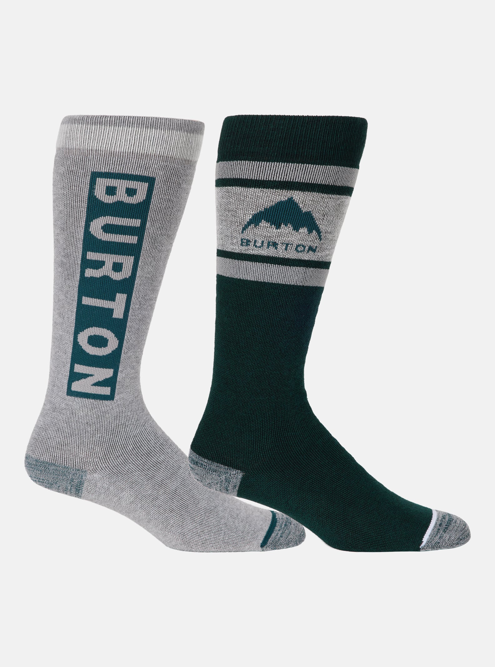 Burton Weekend Midweight sockar för damer (2-pack), Deep Emerald, SM