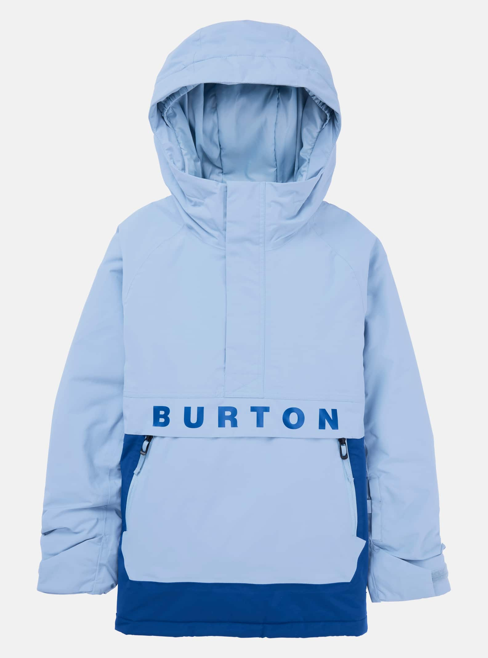 Burton Frostner 2L Anorak jacka för barn, Dusty Blue / Twilight Blue, L