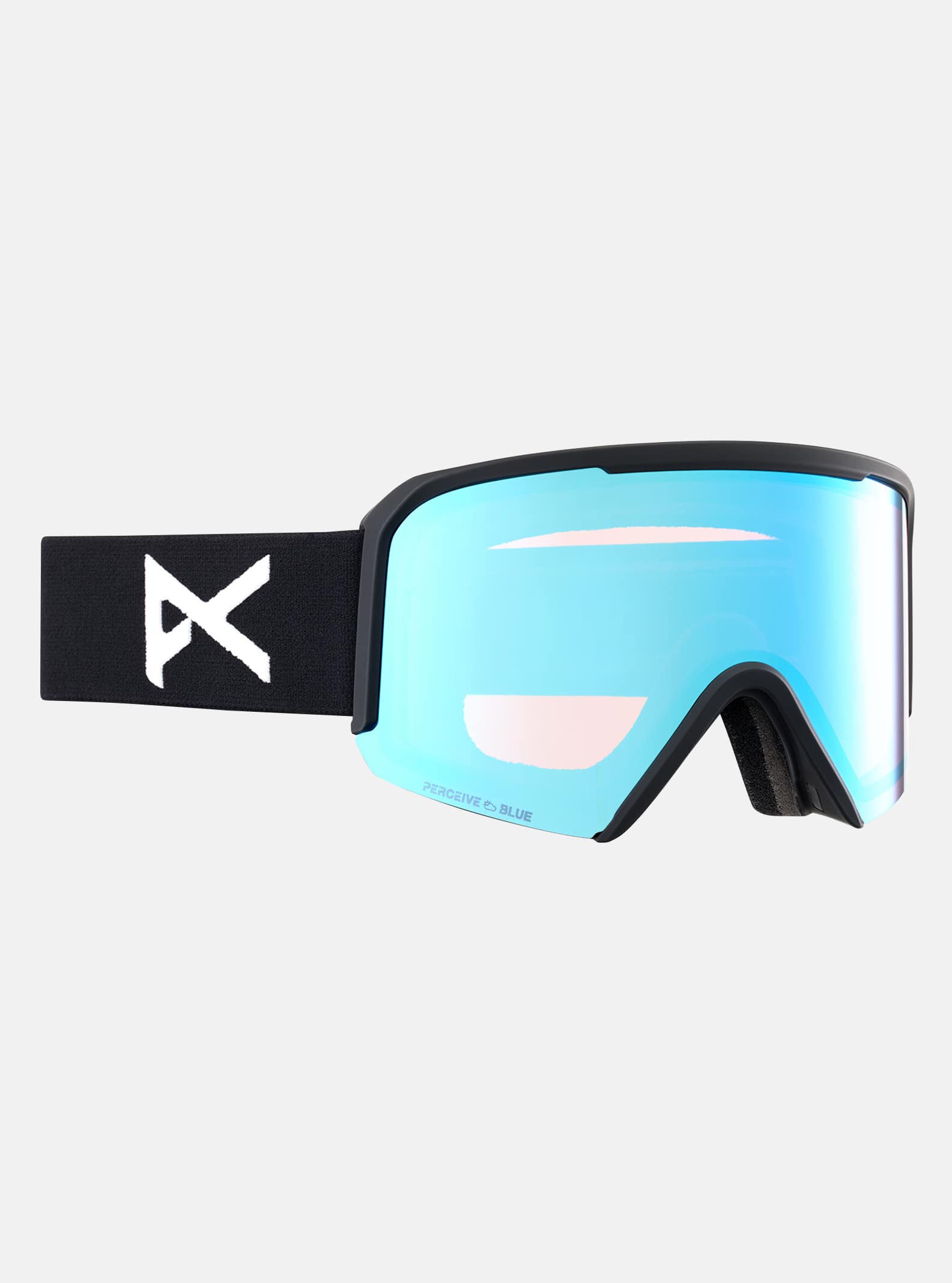 Anon Nesa Goggles, Frame: Black, Lens: Perceive Variable Blue (21% / S2), Spare Lens: Perceive Cloudy Burst (59% / S1)